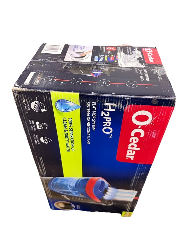 O-Cedar H2prO Flat Mop System Quick Cleaning Tool | New Open Box gallery