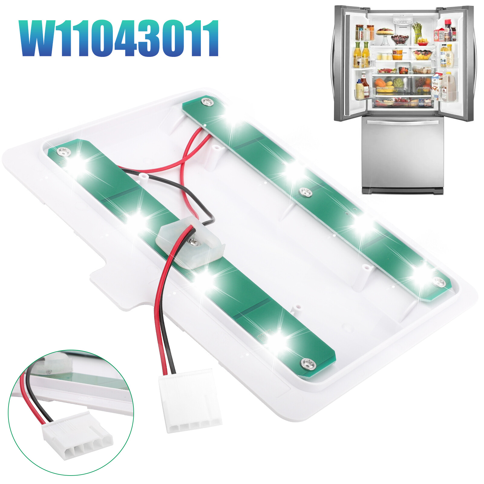 W11043011 Replacement LED Module Light Kits For Whirlpool Refrigerator W10866538 gallery