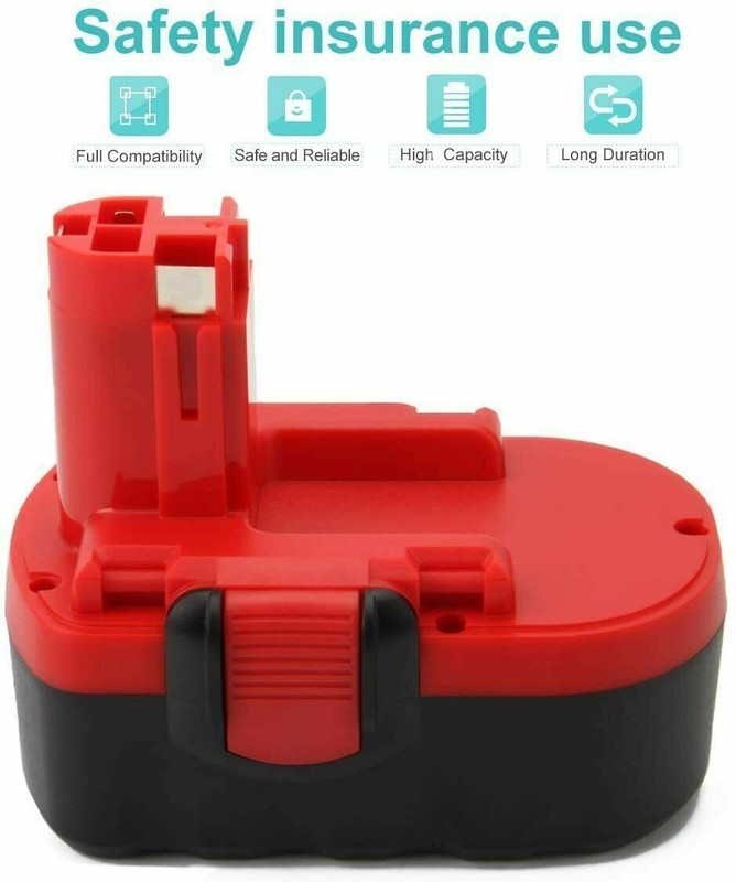 2Pack 18 Volt 4.8Ah Battery for Bosch BAT025 BAT180 BAT181 BAT189 BAT026 BAT160 gallery