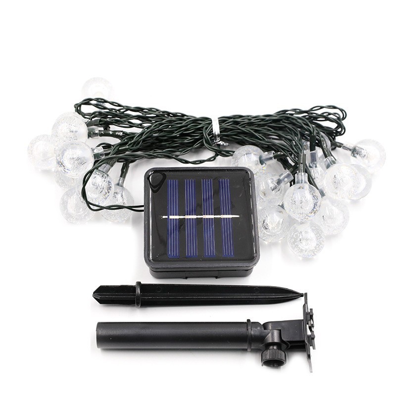 2 Pack Solar String Light 30 LED Bulbs 21ft Patio Party Yard Wedding Waterproof gallery