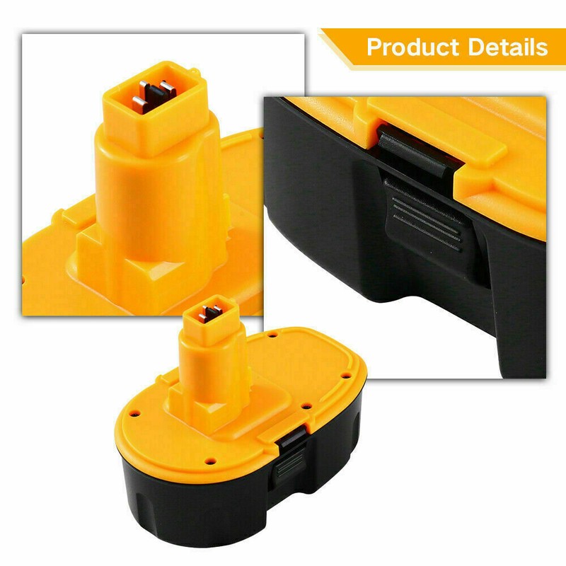 Replacement For Dewalt 18 Volt 18V Battery /Charger DC9096-2 DC9098 DW9099 gallery