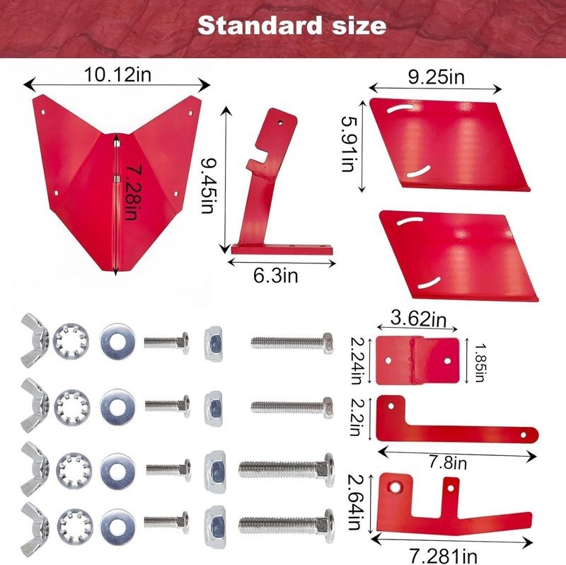 Durable Adjustable Hiller-Furrower Kit—Essential for Efficient Soil Cultivation gallery