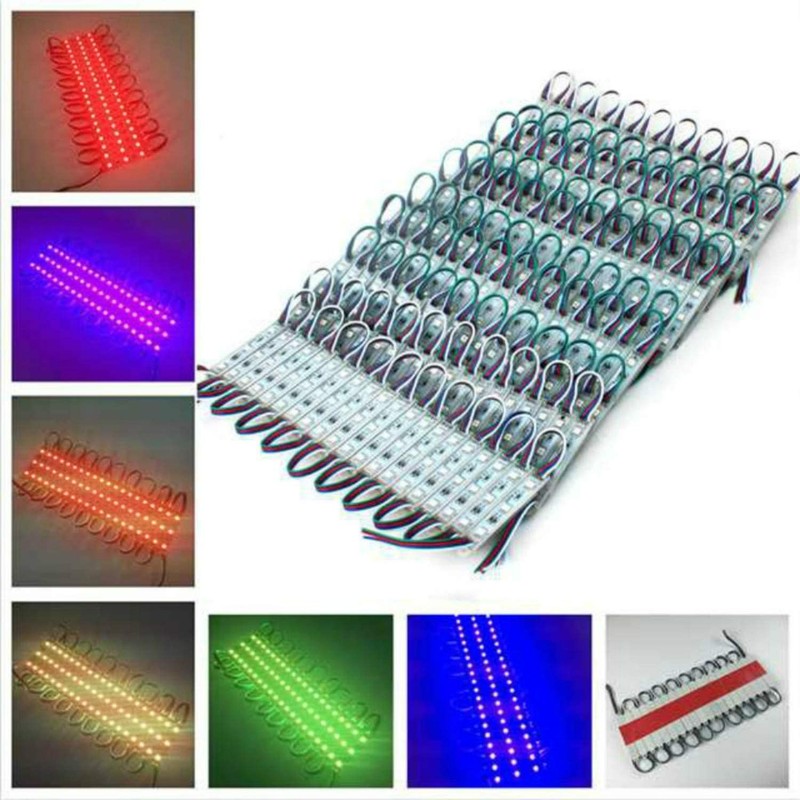 200 PCS 12V LED Module DIY Bulbs 1.32 W Waterproof Decorative Back Light 100FT gallery