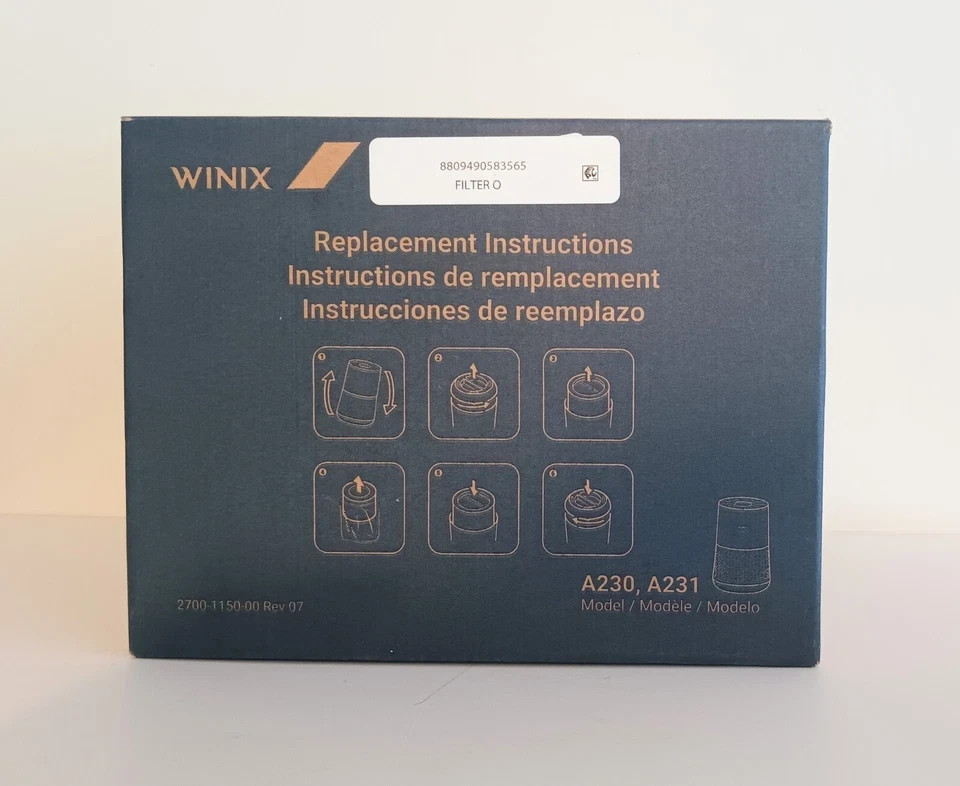 Winix Replacement Filter O for A231 / A230 Air Purifier 12 Months of Filtration gallery