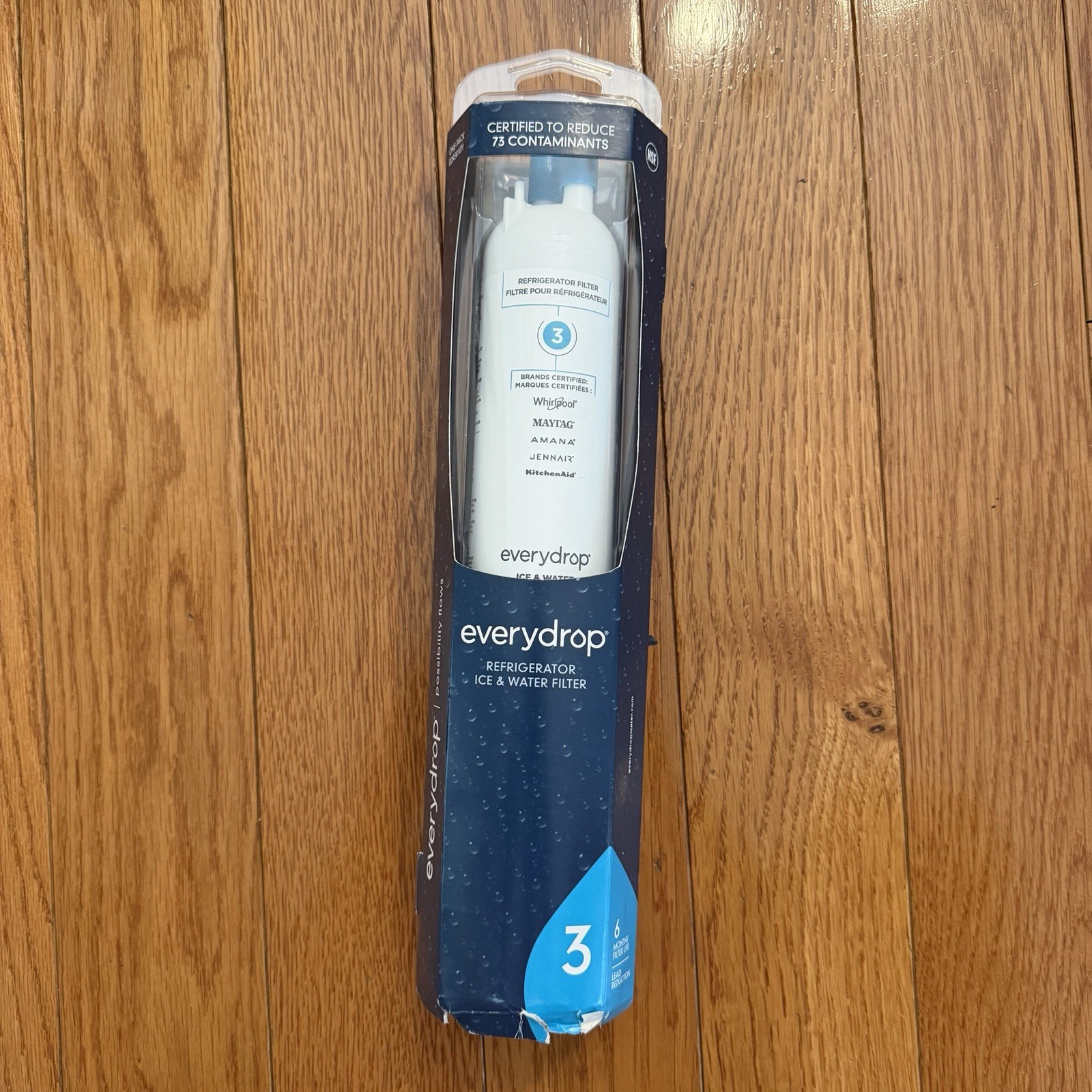 Εvery Drop Refrigerator Ice & Water Filter 3 Everydrop Brand New In Box gallery
