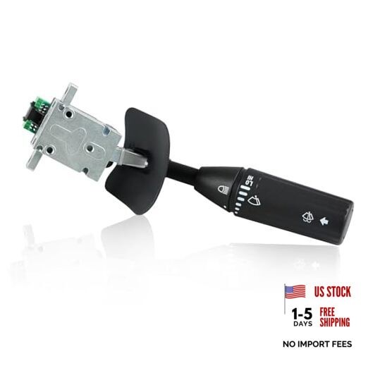 Turn Signal Switch, Push Button, Black, Manual, Compatible with A06-52311-000 gallery