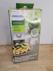 Philips Shaping Discs Pasta Maker Accessory HR2357, HR2358 Maccaroni Rigatoni