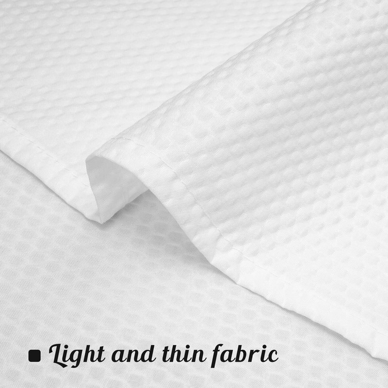 Embossed Microfiber Fabric Shower Curtain Liner 60 X 72 Inches Washable And Wate gallery