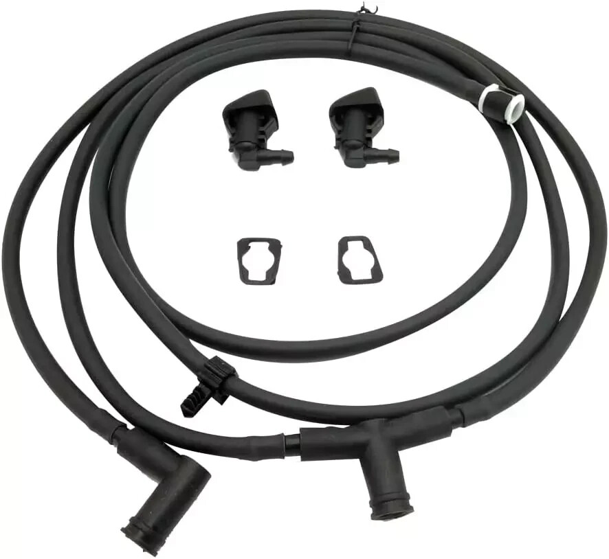 Windshield Washer Nozzle Jet Hose Kit for 2011-2016 Ford F250 F350 F450 F550 Sup