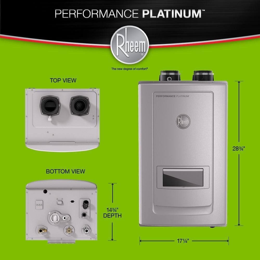 Rheem Performance Platinum 11 GPM High-Efficiency Indoor Natural Gas Tankless gallery