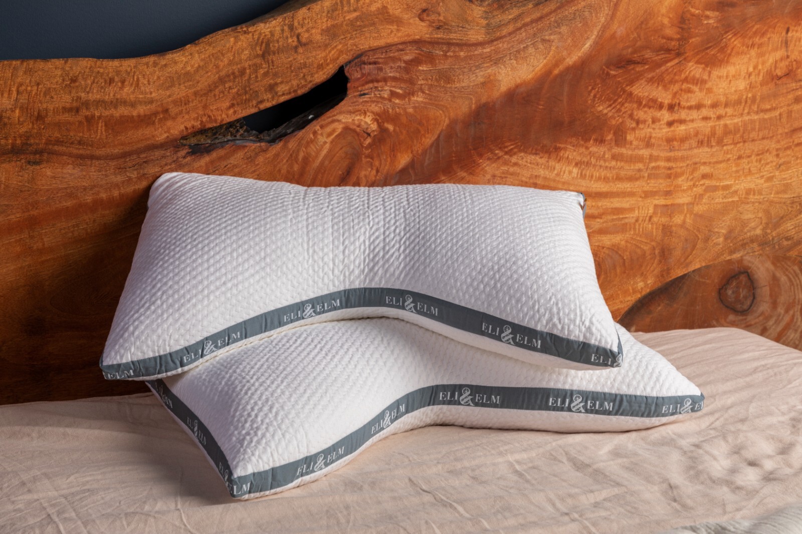 ELI & ELM COTTON SIDE-SLEEPER PILLOW gallery