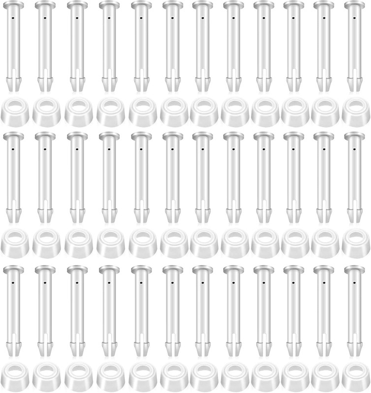 36Pcs Plastic Pool Joint Pins & Pool Seals Compatible with Intex 13'-24' above G gallery