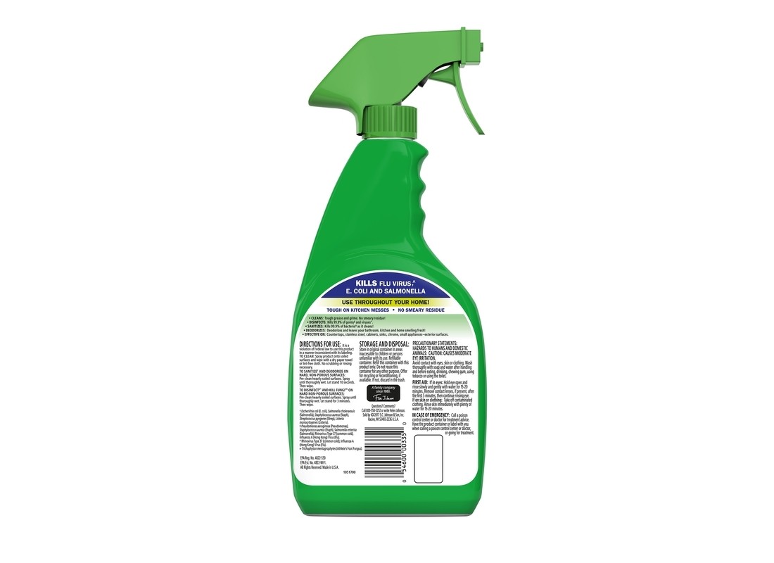 FANTASTIK 71630 Multi-Purpose Cleaner Lemon Scent Liquid 32 oz gallery