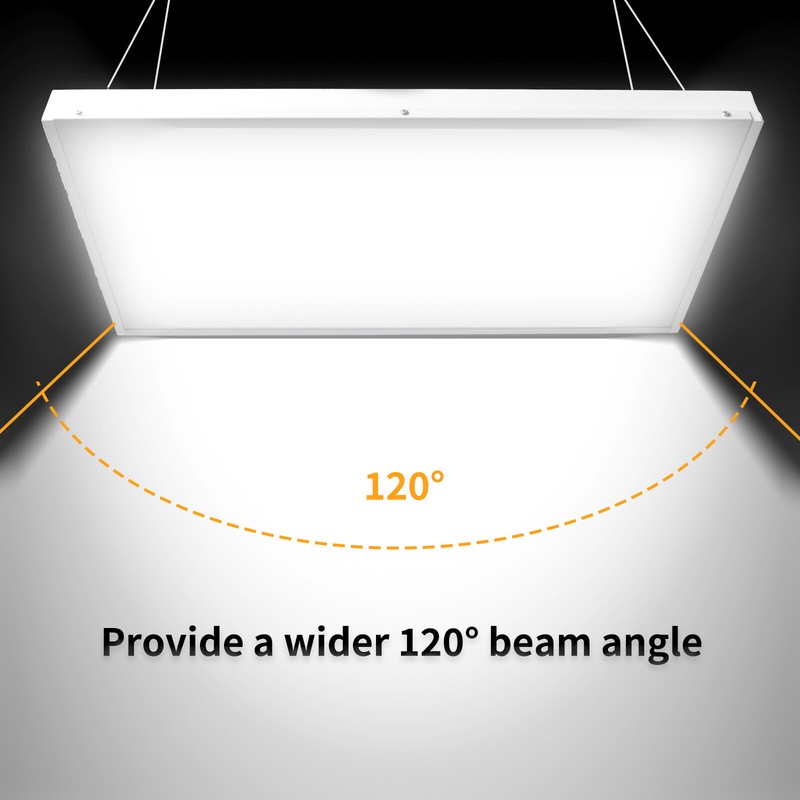100Watt LED Linear High Bay Light Warehouse Commercial Ceiling Fixture, 100-277V gallery