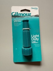 Gilmour 3 pattern Adjustable Multi-Pattern Polypropylene Hose Nozzle
