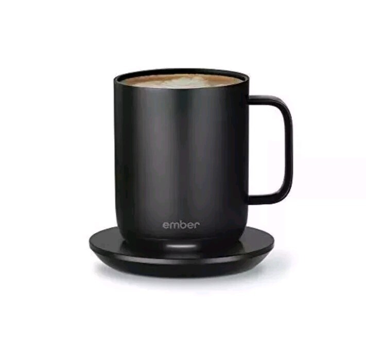 Ember Temperature Control Smart Mug 2 - 10oz Black App Enabled Heated Coffee Cup