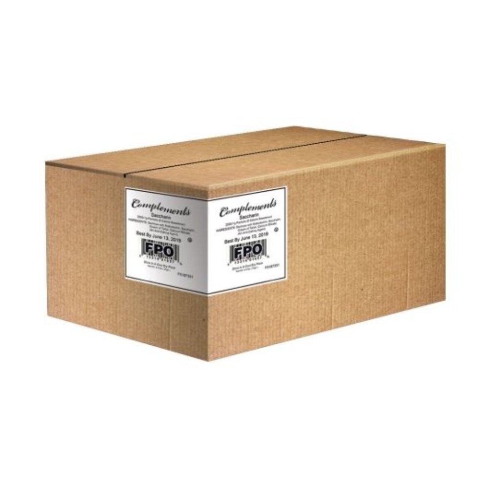 Complements Aspartame Packet, Sugar Substitute, 4.41 Pounds, 2000 Count gallery