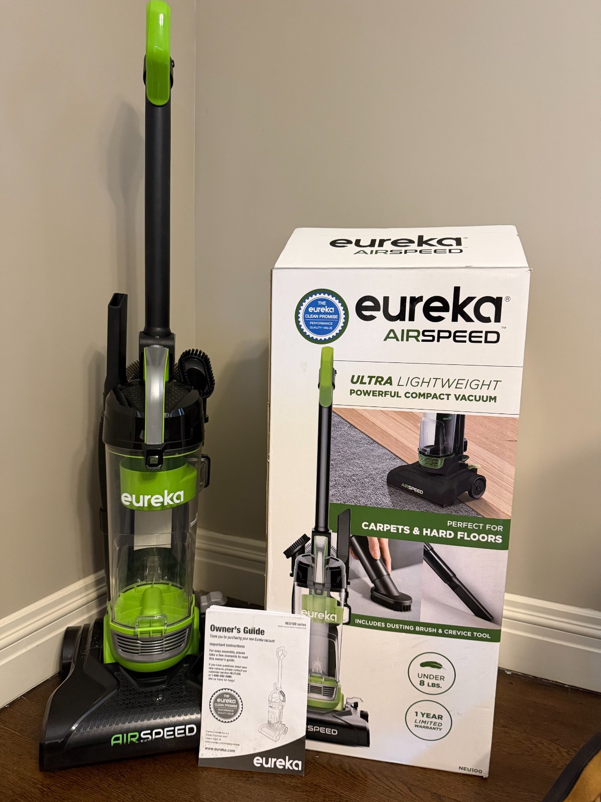 Eureka Airspeed Ultra-Lightweight Compact Bagless Upright Vacuum Cleaner gallery