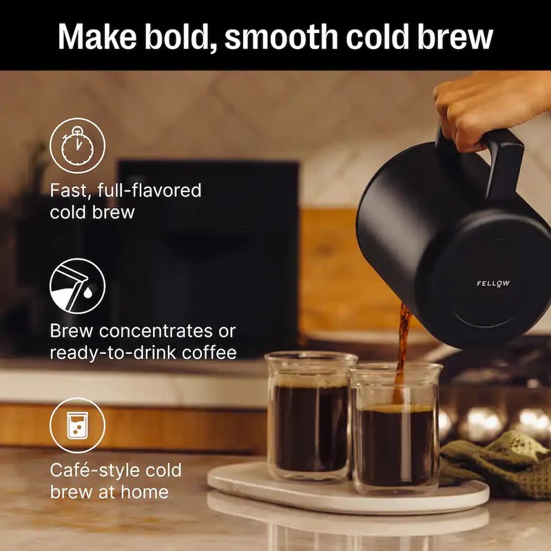 Fellow Aiden Precision Drip Coffee Maker, 10 Cup Capacity, Matte Black gallery