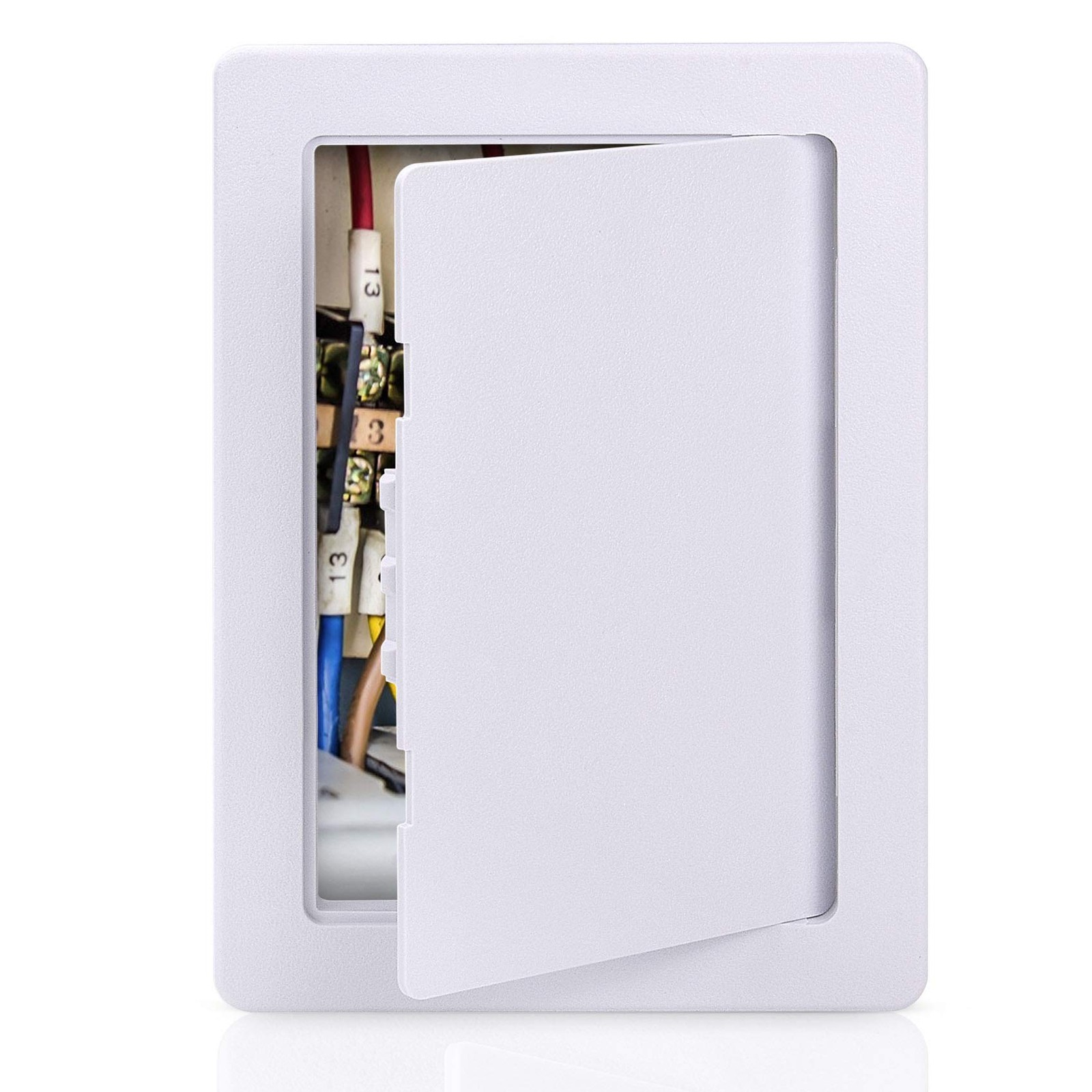 6x9 Inch White Plastic Plumbing Access Panel Door Drywall Ceiling Removable gallery