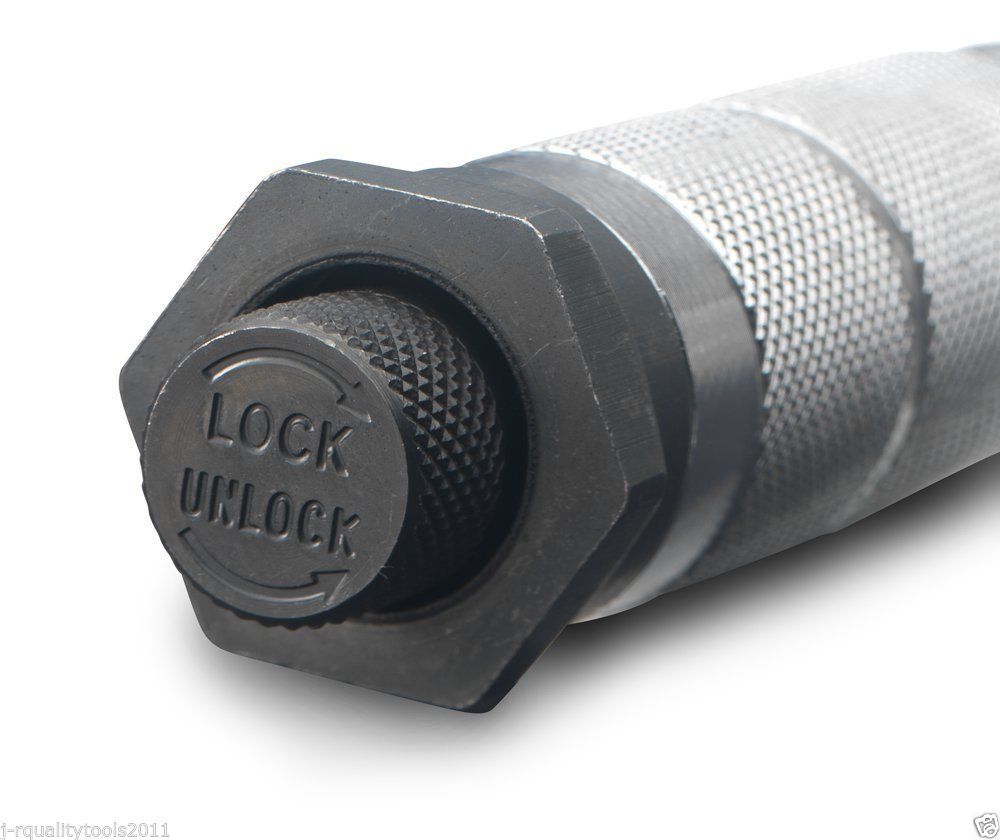 1/4" DR DRIVE INCH LBS POUND MICROMETER CLICKER TORK TORQ TORQUE WRENCH TOOL gallery