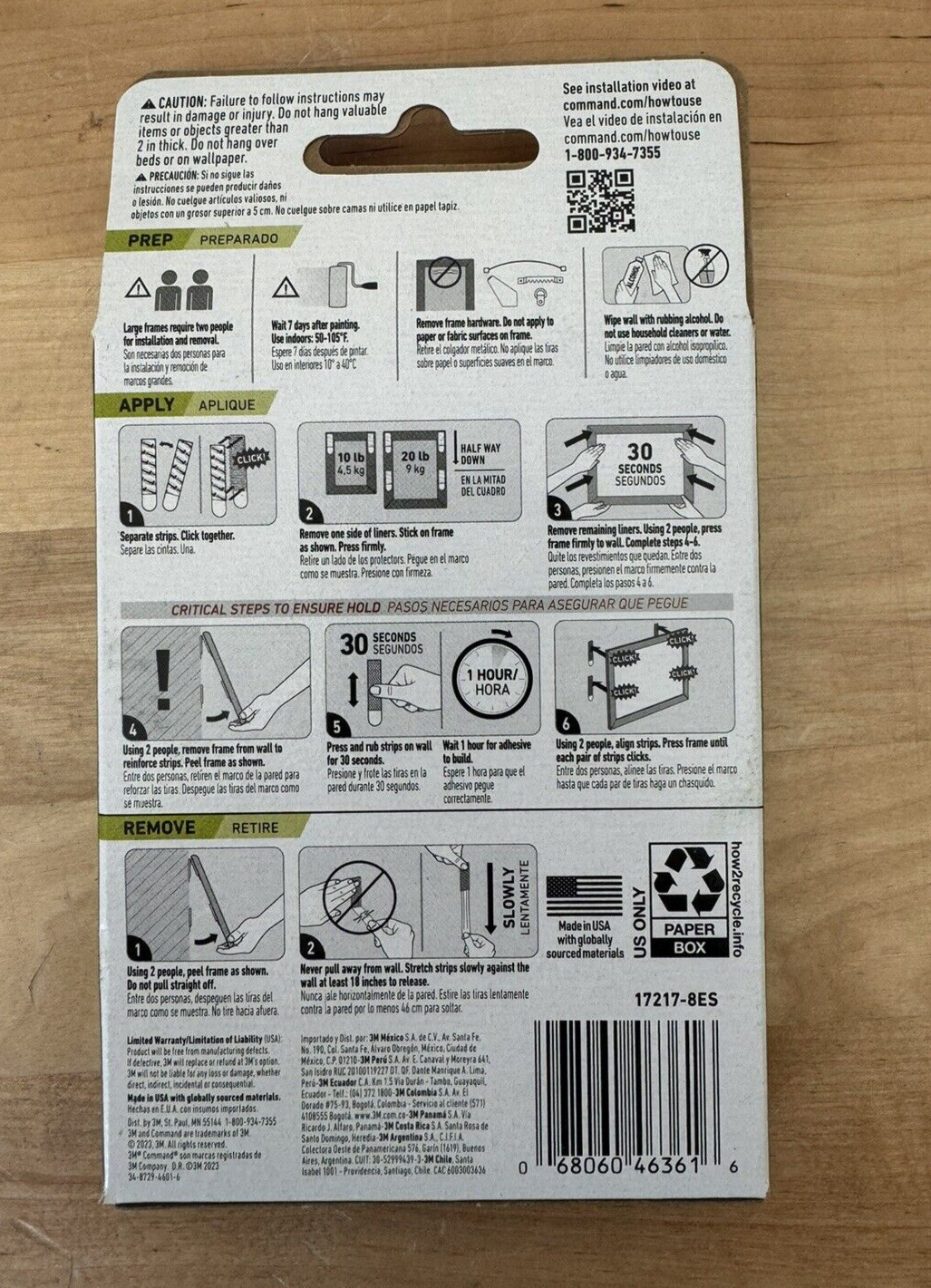 2 PACKS Command 20lb XL Hanging Strips, 16 total (8 pairs in each pack) gallery