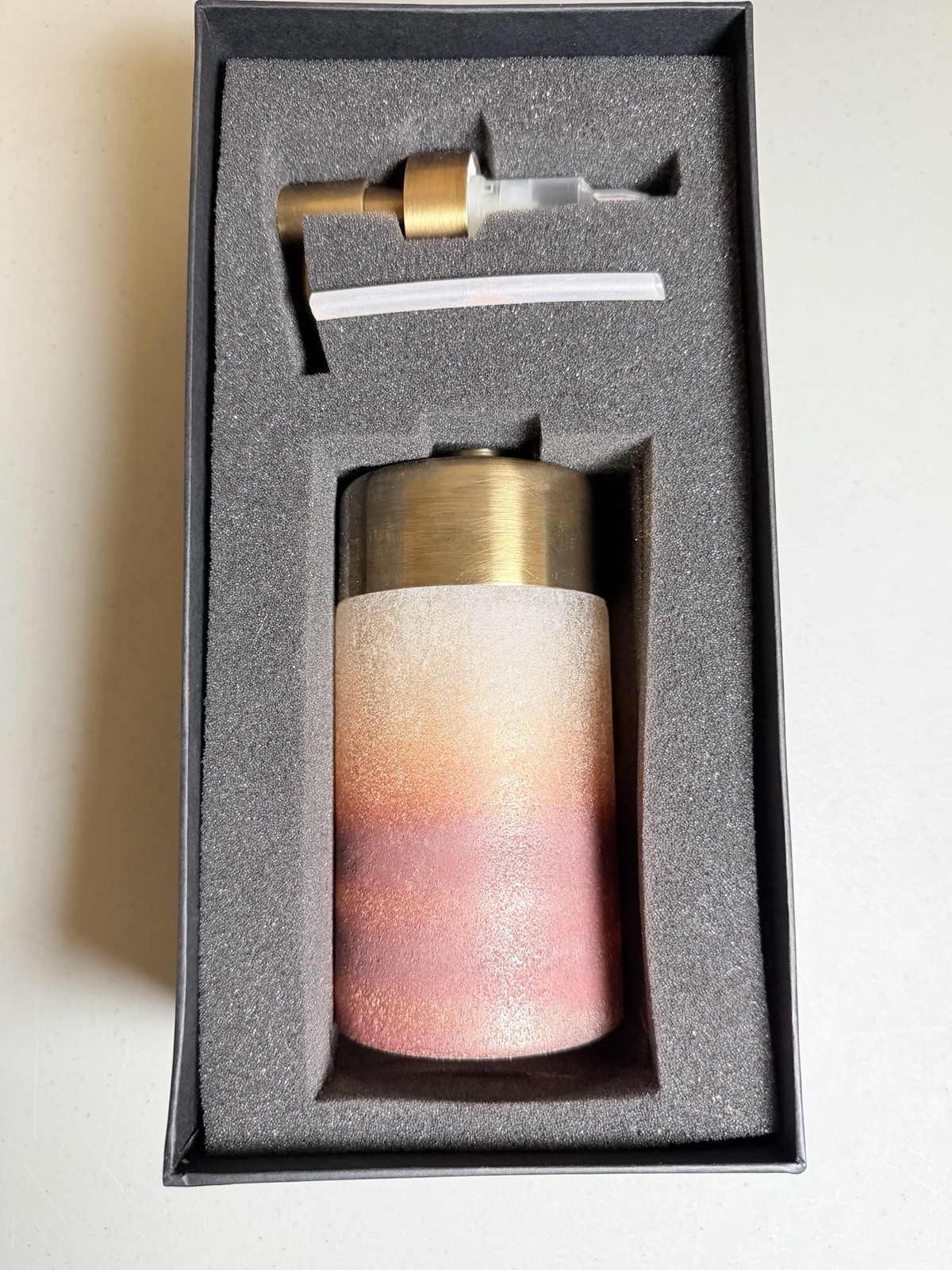 MICHAEL ARAM Torched Lotion Dispenser NEW In Original Box gallery