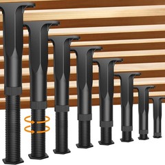 1/8 PCS Adjustable Bed Support Legs Frame Support Legs for King Queen Bed Slats