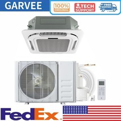 Ⓜ️12000 BTU Ceiling Cassette Mini Split AC Cooling&Heating Ceiling Air Condition
