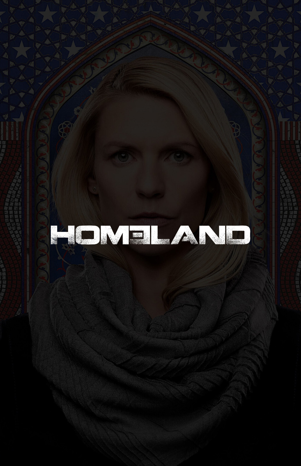 AA1990 Homeland Show By Gideon Raff 2011 Logo Movie Poster 11x17 gallery