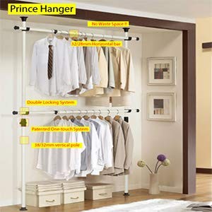 Heavy Duty Adjustable Garment Rack – Touch System for Easy Assembly, 352 LBS ... gallery