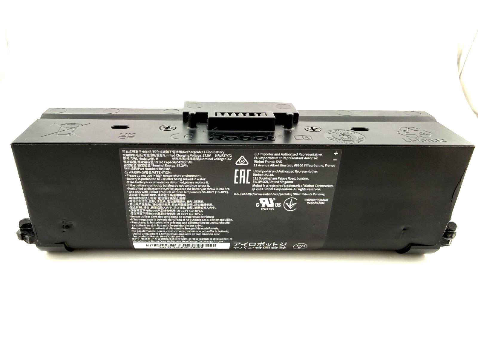 OEM iRobot Roomba Combo j7+, j9+, 10 Max - Rechargeable Li-ion Battery 4200mAh gallery