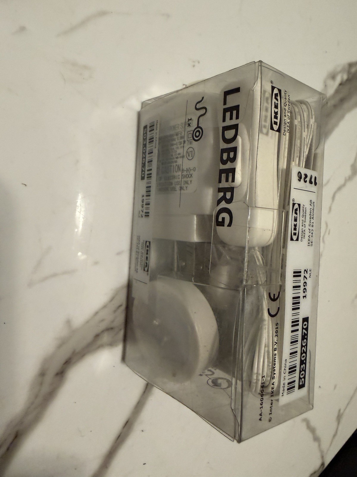 IKEA LEDBERG LED Light Kit White 3.5m Plug-In 503.026.70 CE Marking gallery