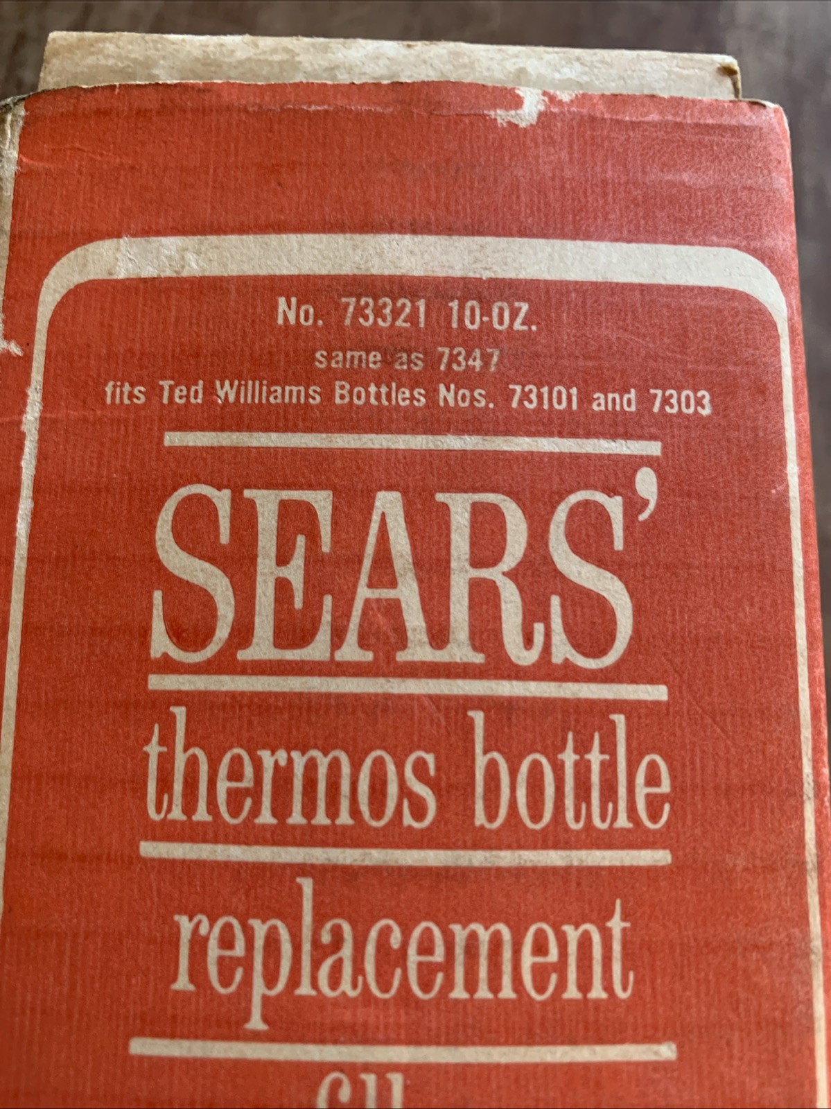 Vintage Sears Aladdin Thermos Bottle Replacement Filler 020A 10 oz. Wide Mouth gallery