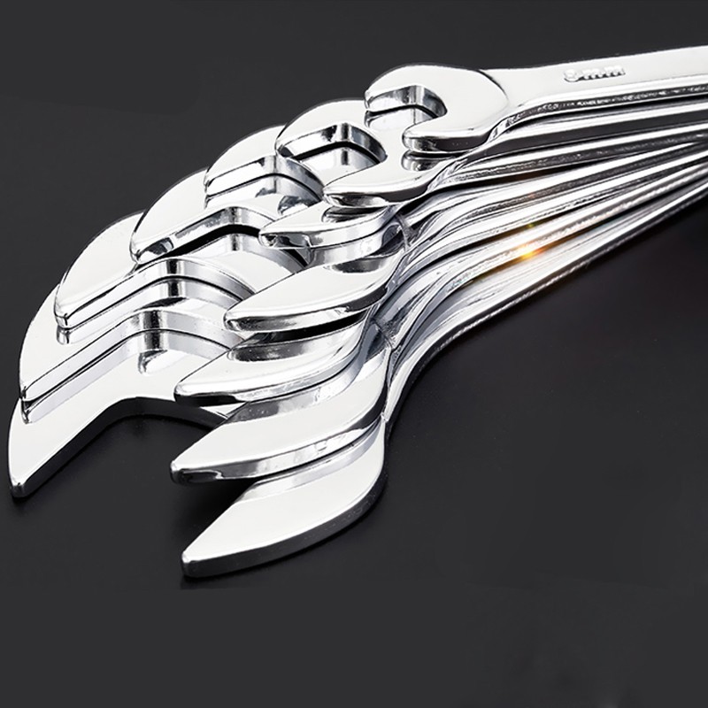 Super Thin Double Open End Wrench Metric High Carbon Steel Spanner 3mm Thickness gallery