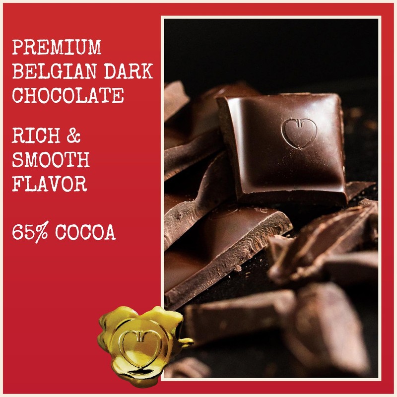 2/27 Chocolove Rich Dark Chocolate Bars | 65% Cocoa | Crafted with Semi-sweet Pr gallery