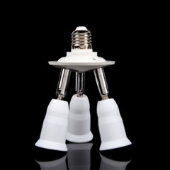 3/4/5 in1 Adjustable E27 Base Light Lamp Bulb Adapter Holder Socket Splitter