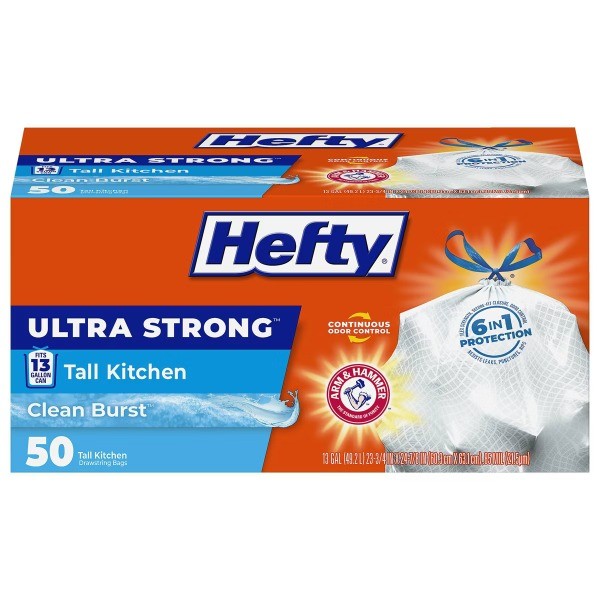 Trash Bags - Clean Burst Scent - 13gal gallery