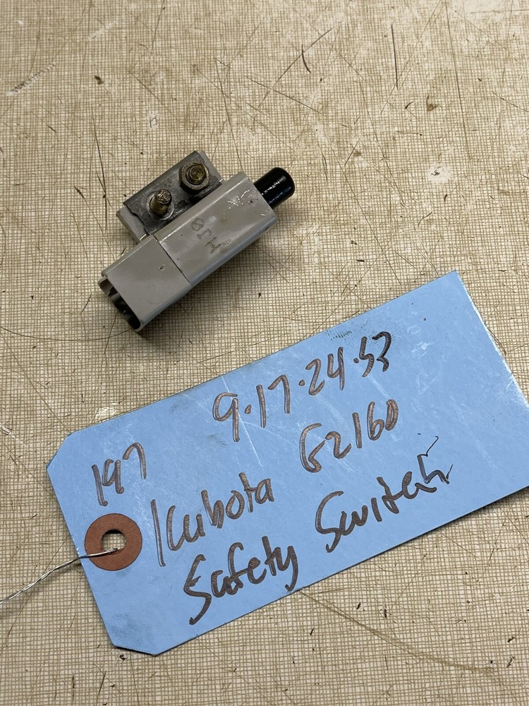 Kubota G2160 Tractor Safety Switch