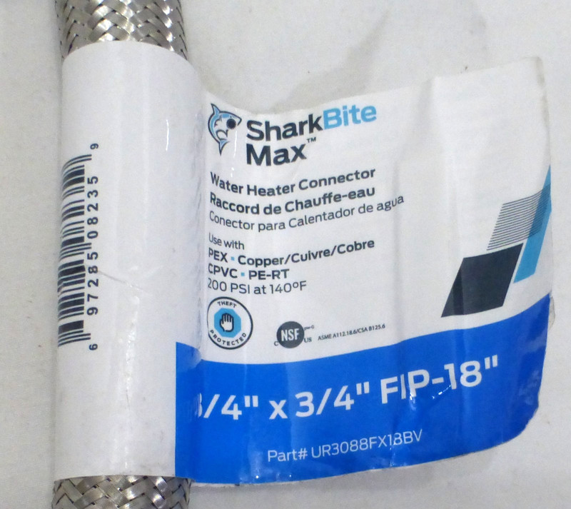 Sharkbite UR3088FX18BV 3/4 in. Push-to-Connect FIP 18 in. Stainless Water Valve gallery