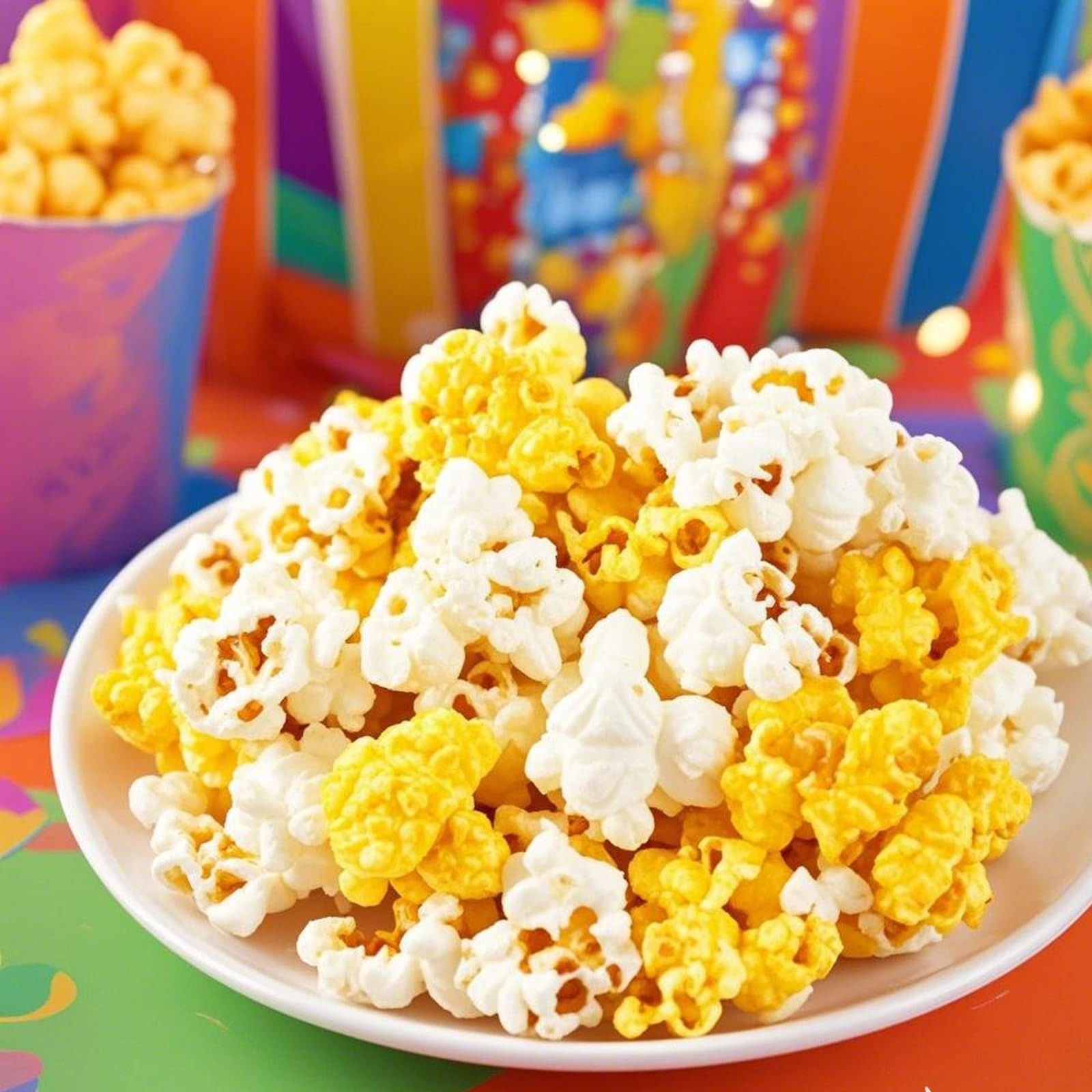 100PCS Miniature Fake Popcorn Resin Models for Crafts Dollhouse Decor gallery