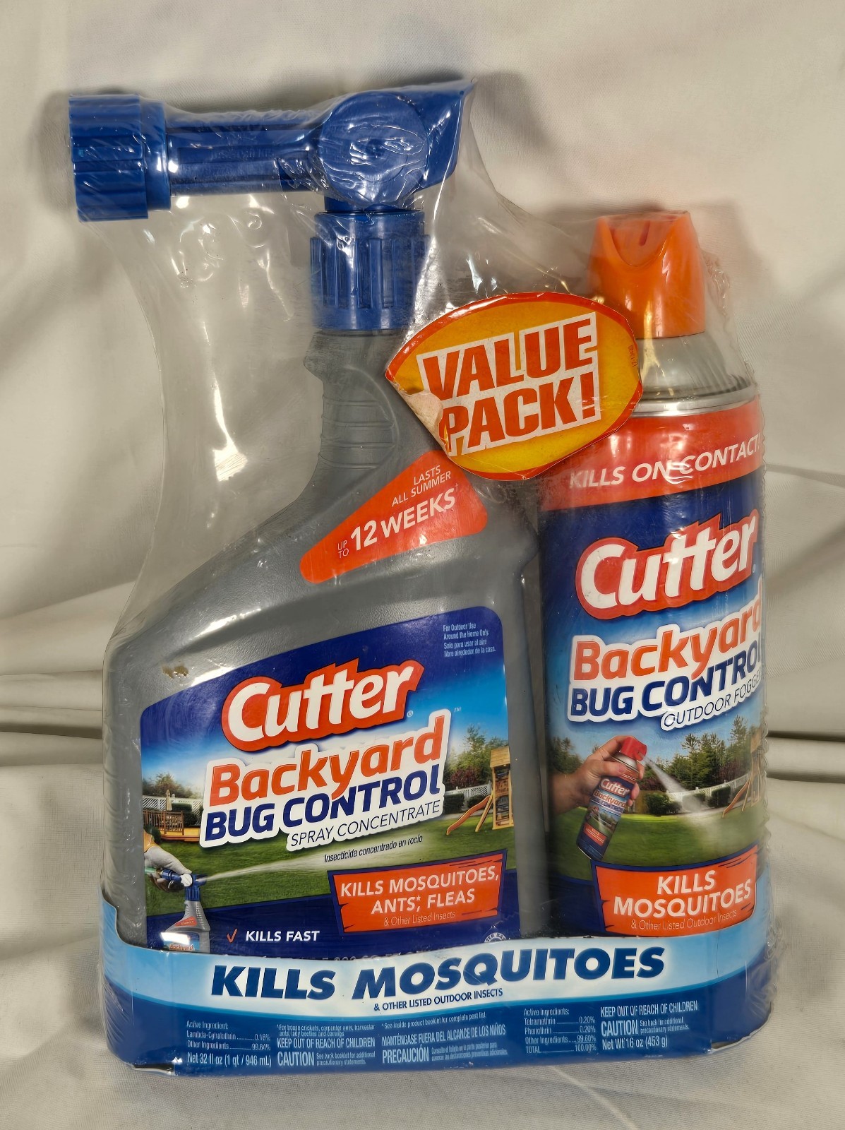 Cutter Backyard Mosquito and Bug Control Insect Killer VALUE PACK - 12 Weeks gallery