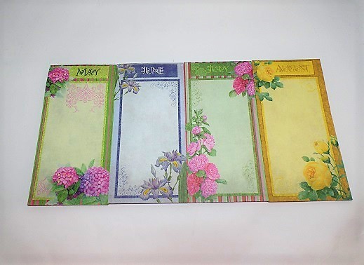 12 Months Floral Memo Sets gallery