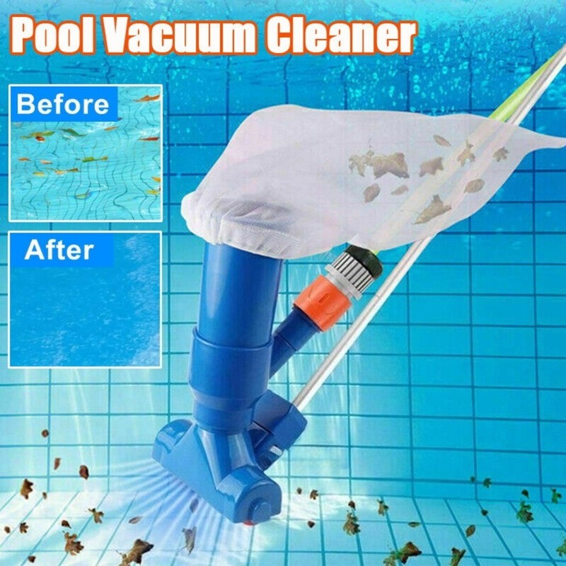 Professional Pool Vacuum Head Inground Above Ground Swimming Cleaner w/ Pole gallery