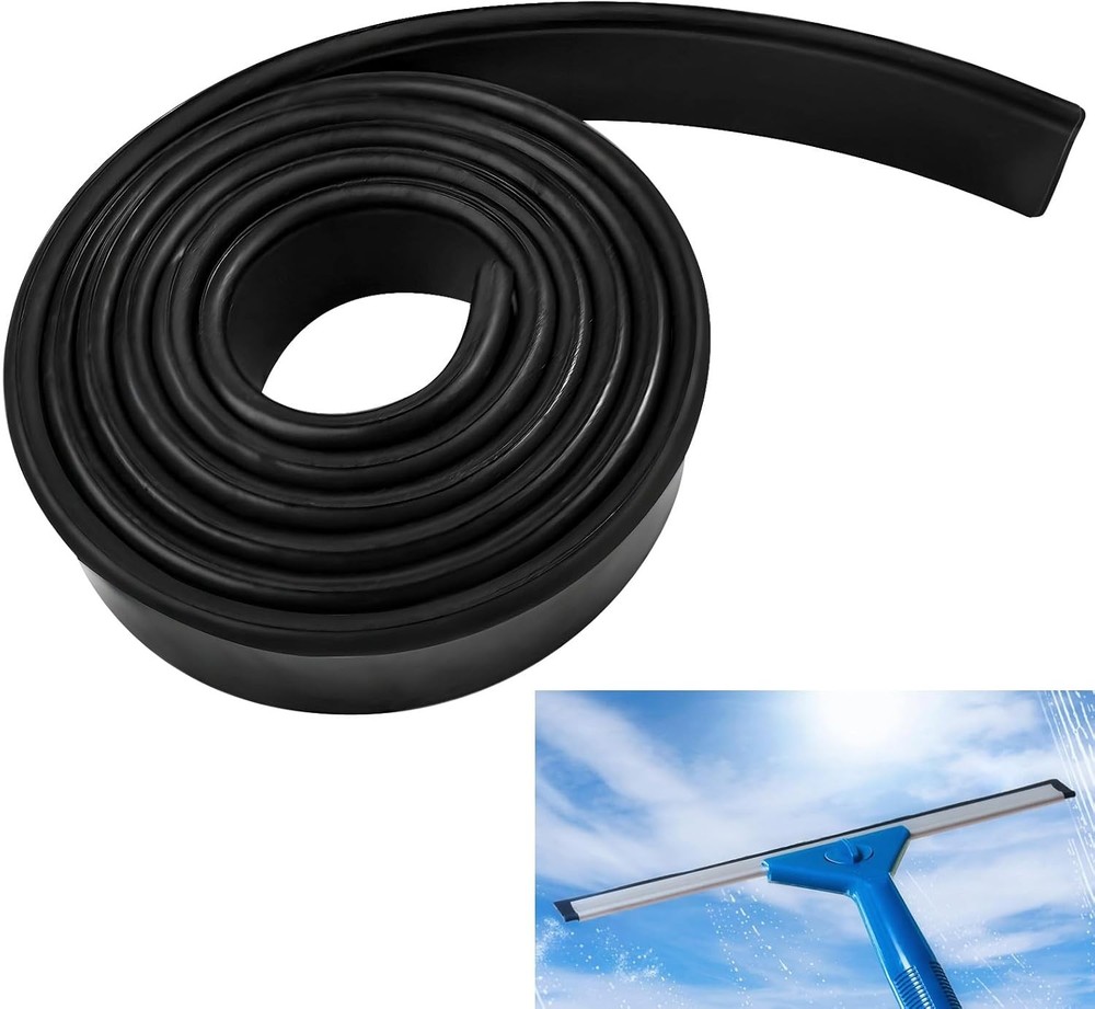 Premium Silicone Squeegee Rubber Replacement - 41in Roll | Versatile Squeegee