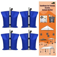 Canopy Weights 4 Pack Universal Sandbag Anchor Heavy Duty For Instant Shelter Le