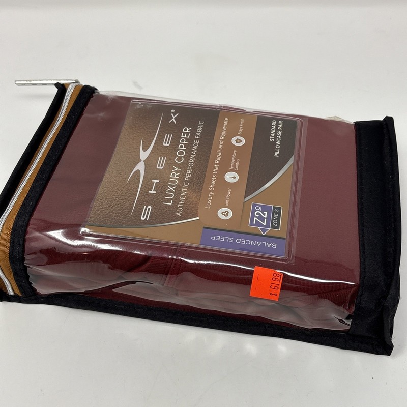 Sheex Luxury Copper Ion Performance 2 Standard Restorative Pillowcases gallery