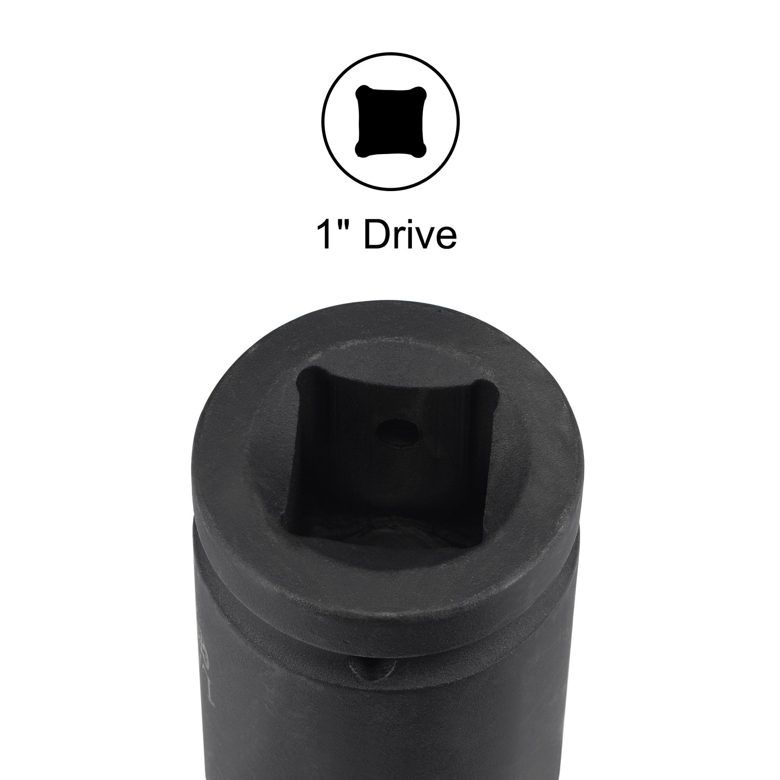 1 Inch Drive by 33mm 6 Point Impact Socket CR-MO 80mm Length Standard gallery
