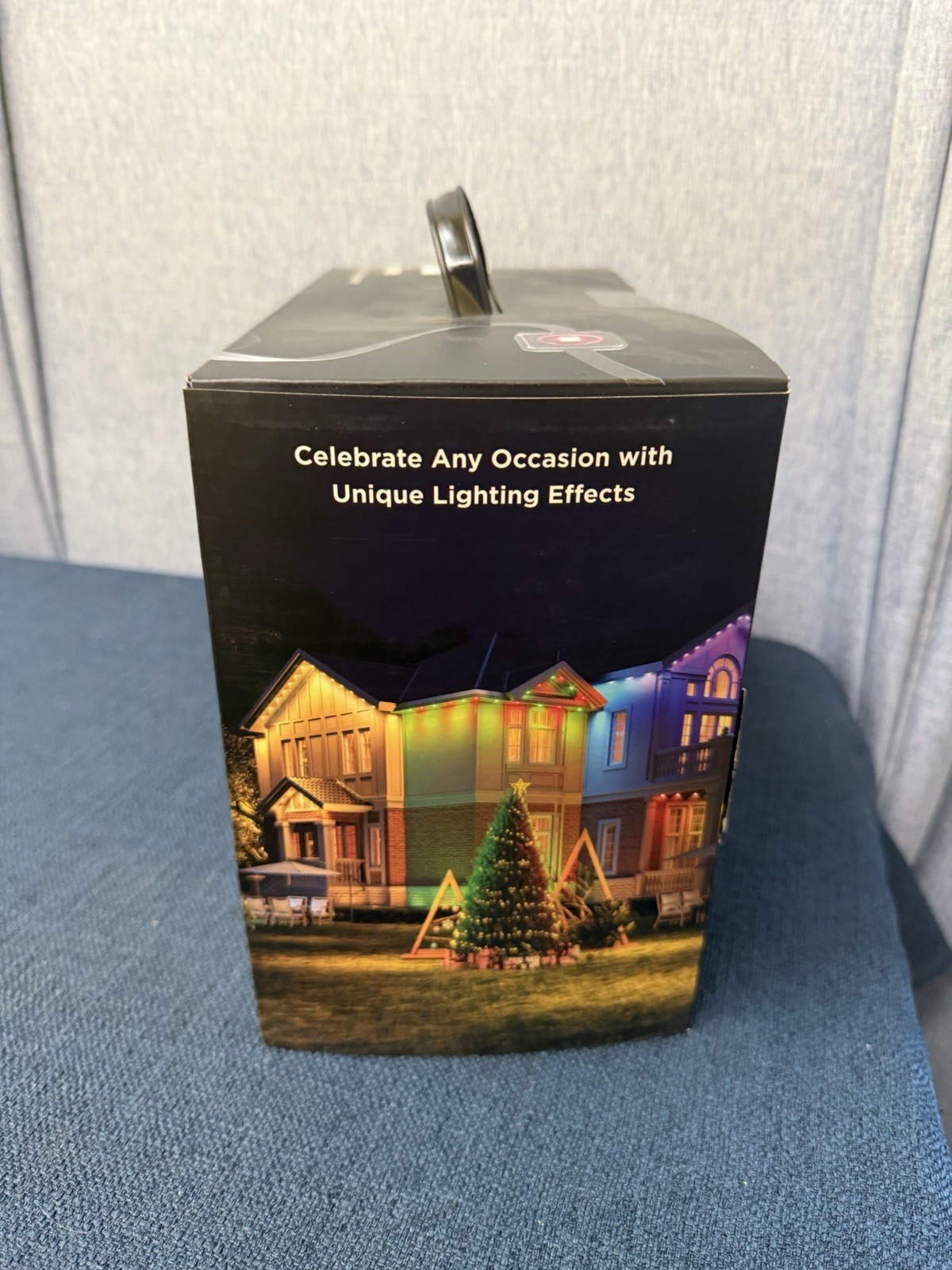 Govee (H705A) - 100' (Wi-Fi) RGBIC Outdoor Permanent String Lights Kit (Black) gallery