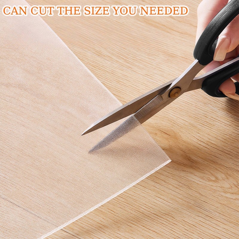 Clear Table Cover Protector 1.5mm Thick PVC Clear Table Protector Rectangle gallery